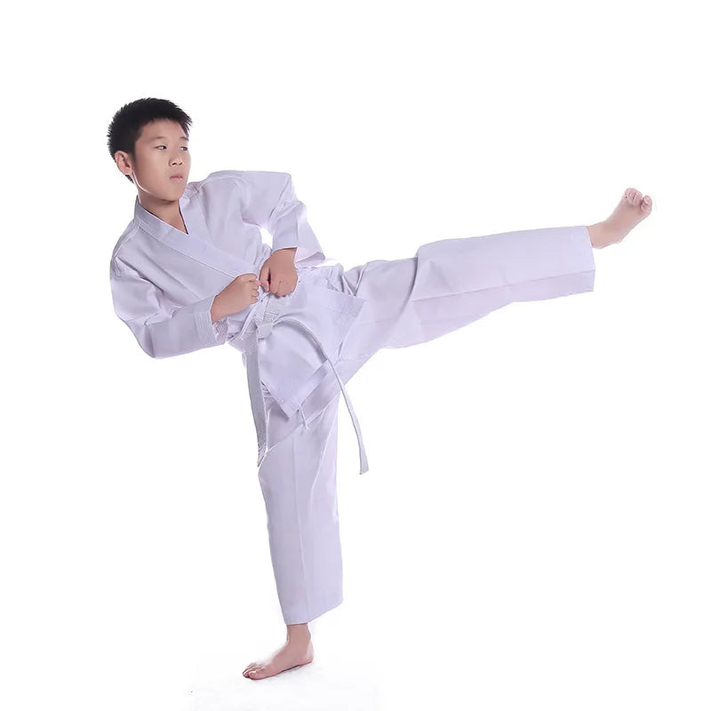 Taekwondo Sportswear Karate Suits For Children Sports Training Suits Adult Karate Uniform