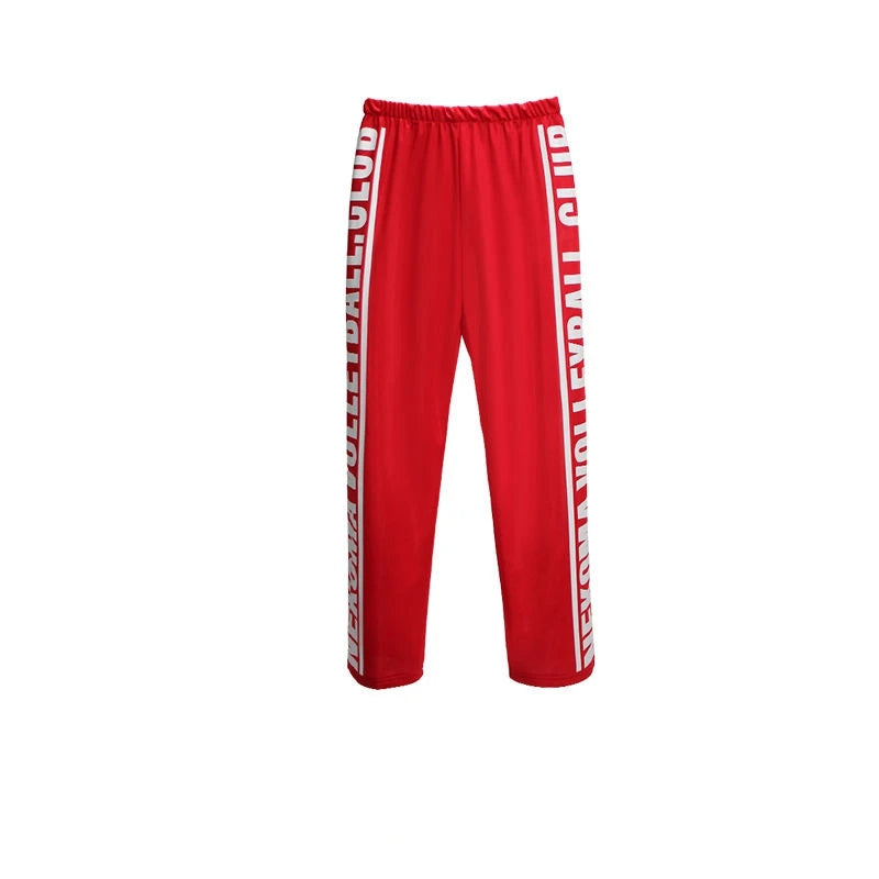 Cosplay Costume Sets High School Jacket Pants 2PCS Sports Suits Autumn Winter Uniform Sportswear
