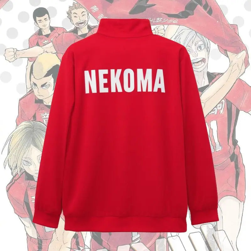 Cosplay Costume Sets High School Jacket Pants 2PCS Sports Suits Autumn Winter Uniform Sportswear