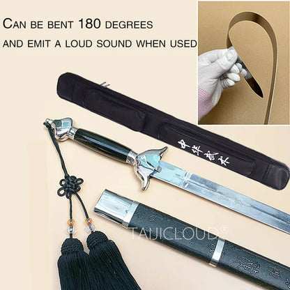 Martial Arts Sword Morning Exercise Performance Training, Soft Sound Sword