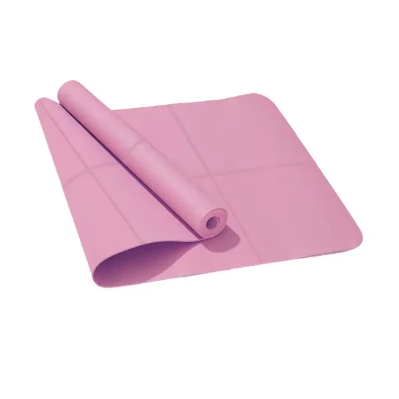 Yoga Mat Anti-skid Sports Fitness Comfort Foam 4MM Thick Yoga Mat for Exercise Yoga
