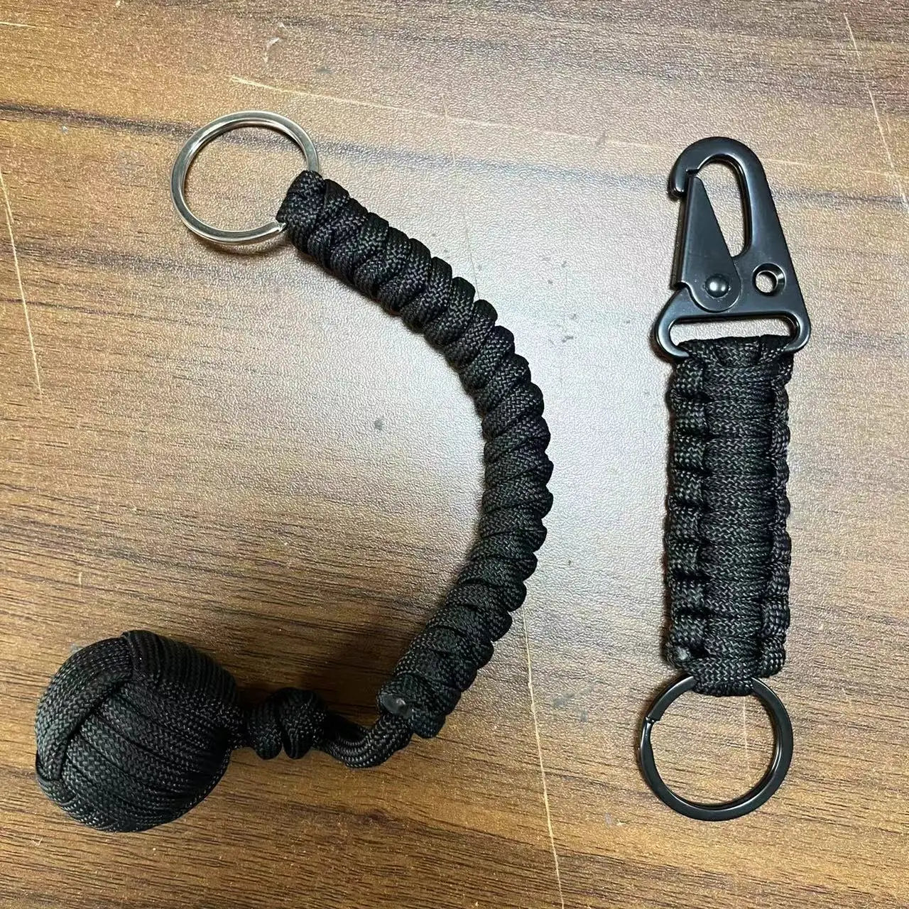 Outdoor Self-Defense Umbrella Rope, Monkey Fist Steel Ball
