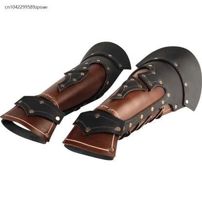 Men's Gothic Steampunk Armor Retro Renaissance Armguard Cosplay Halloween