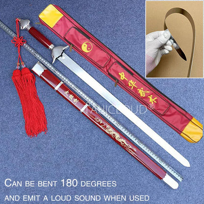 Martial Arts Sword Morning Exercise Performance Training, Soft Sound Sword