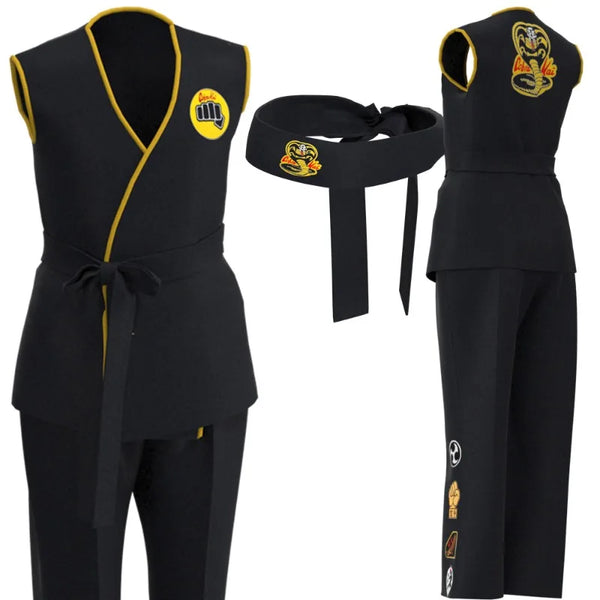 Karate Kids Game Cosplay Costume Kid