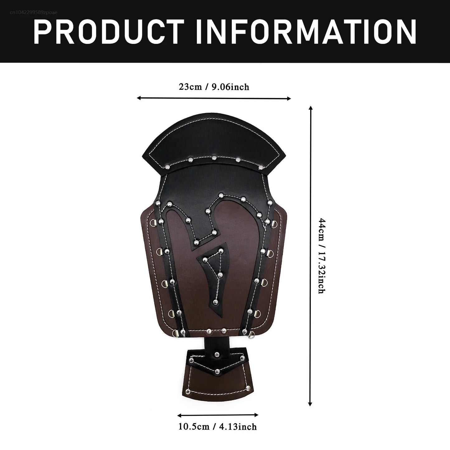 Men's Gothic Steampunk Armor Retro Renaissance Armguard Cosplay Halloween