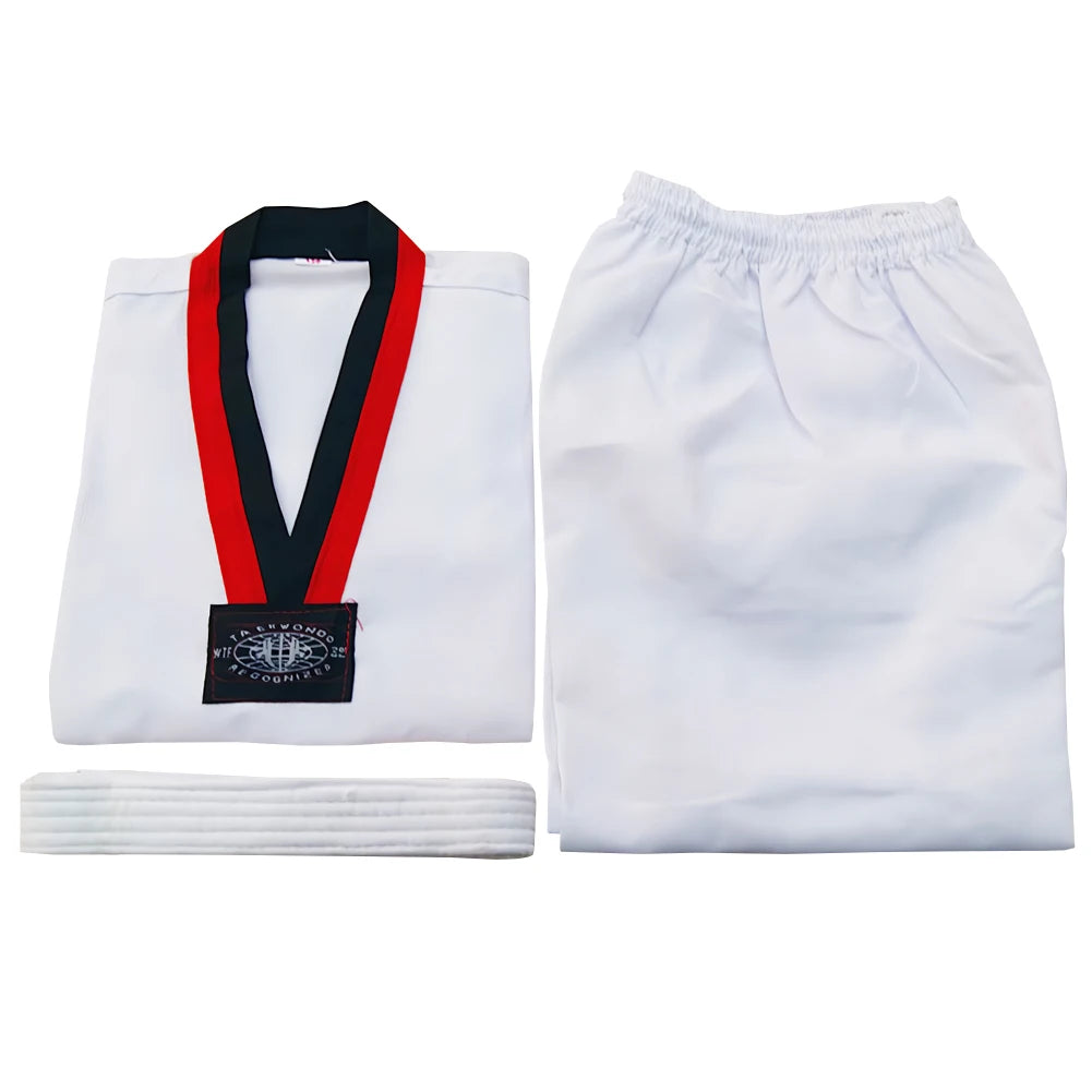 Children's Professional Judo Suits V-Neck Long Sleeve Boys Girls
