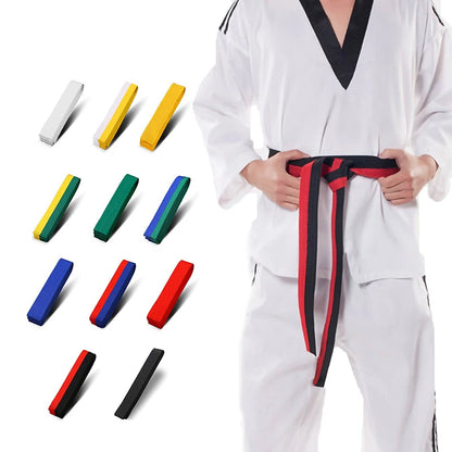 Colored Ranking Belts Cotton Martial Arts Judo Karate