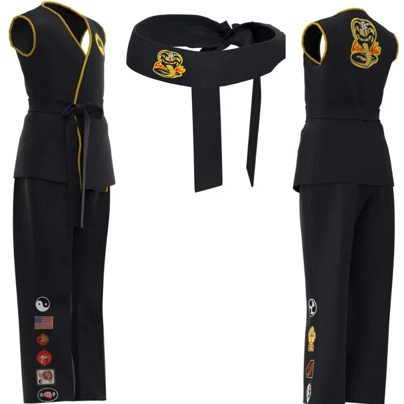 Karate Kids Game Cosplay Costume Kid