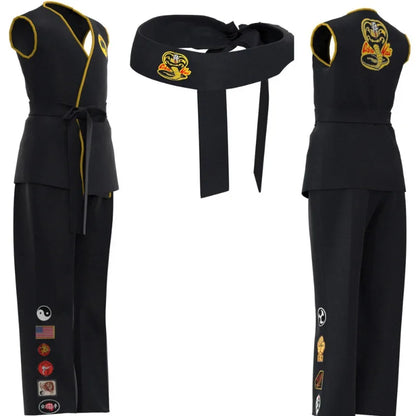 Karate Kids Game Cosplay Costume Kid