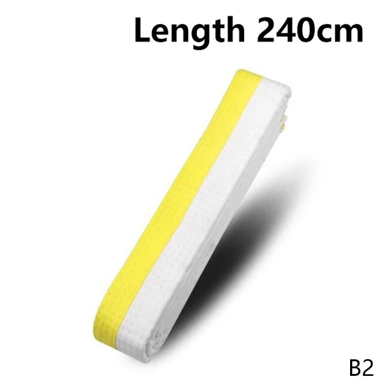 Colored Ranking Belts Cotton Martial Arts Judo Karate