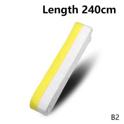 Colored Ranking Belts Cotton Martial Arts Judo Karate