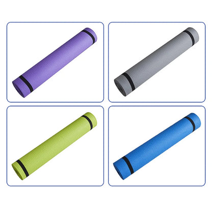 Yoga Mat Anti-skid Sports Fitness Mat 3MM-6MM Thick