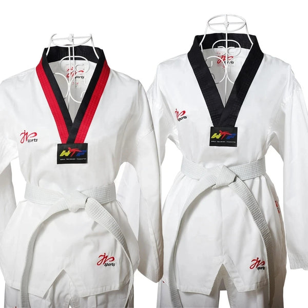 White Taekwondo Uniform For Competition Daily Training