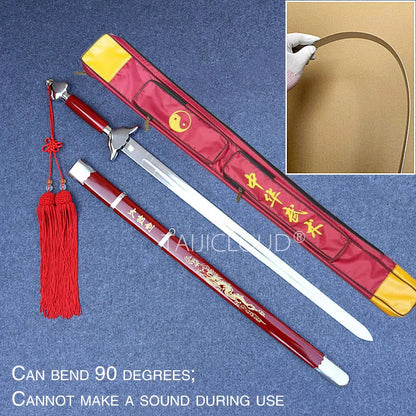 Martial Arts Sword Morning Exercise Performance Training, Soft Sound Sword