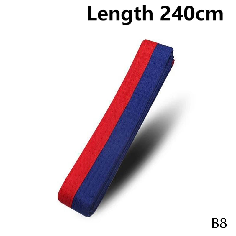 Colored Ranking Belts Cotton Martial Arts Judo Karate