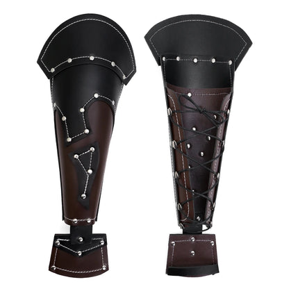Men's Gothic Steampunk Armor Retro Renaissance Armguard Cosplay Halloween