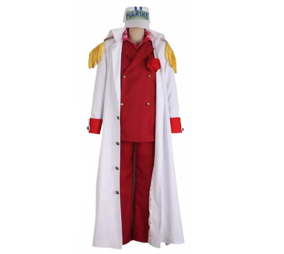 Cosplay Costumes Uniform Halloween Justice White Navy Army Marines