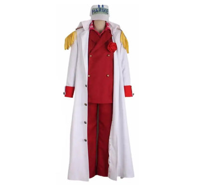 Cosplay Costumes Uniform Halloween Justice White Navy Army Marines