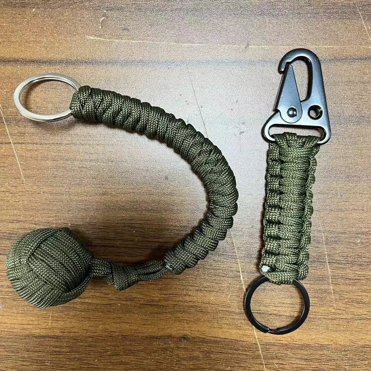 Outdoor Self-Defense Umbrella Rope, Monkey Fist Steel Ball