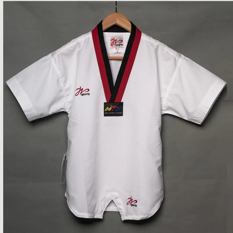 White Taekwondo Uniform For Competition Daily Training