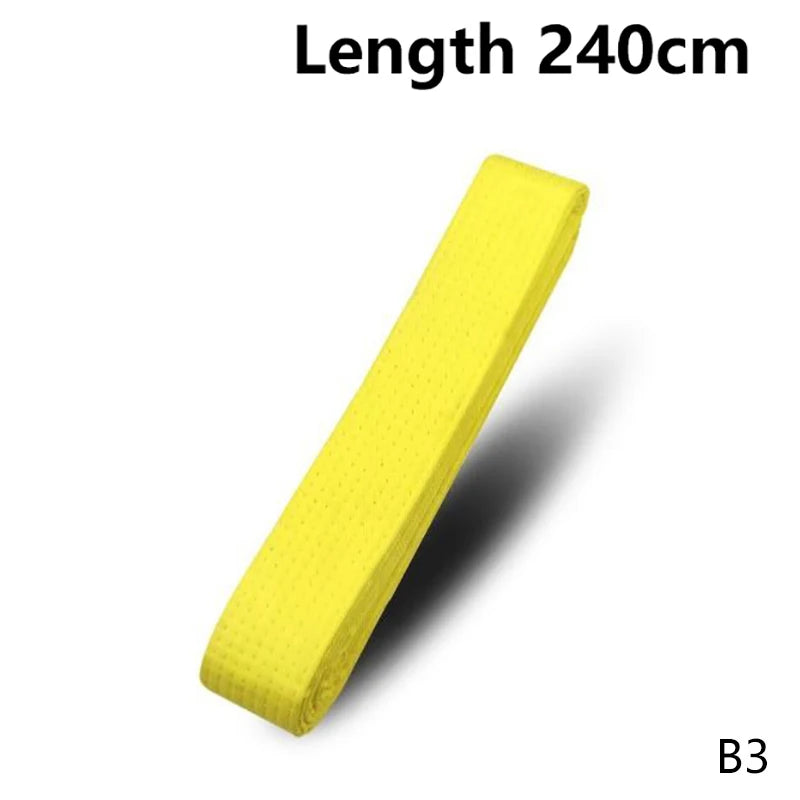Colored Ranking Belts Cotton Martial Arts Judo Karate
